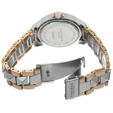 Akribos XXIV Womens AK654TTG Impeccable Two-Tone Stainless Steel Bracelet Watch