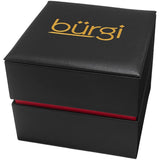 Burgi BUR091RG Swiss Quartz Date Diamond Crystal Accented Womens Watch