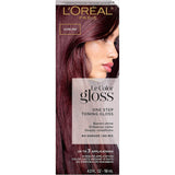 L'Oreal Paris One Step Le Color Gloss One Step Toning Conditioning Ammonia free Paraben free Auburn