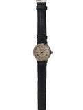 Auguste Reymond 69545 Swiss Made Automatic Date Black Leather Strap Mens Watch