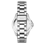 Stuhrling Original 3977 1 Quartz Crystal Accented Date Bracelet Womens Watch