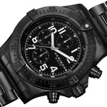 Akribos XXIV AK711BK Quartz Chronograph GMT 50mm Case Black Mens Watch