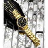 Stuhrling Original 3905 4 Vogue Quartz Stainless Steel Bracelet Womens Watch