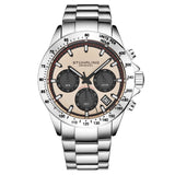 Stuhrling 3960 11 Quartz Chronograph Date Stainless Steel Bracelet Mens Watch