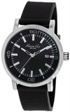 Kenneth Cole 10020835 Quartz Date Black Silicone Mens Watch