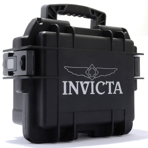 Invicta IG0097 Black Three 3 Slot Diver Collector Box