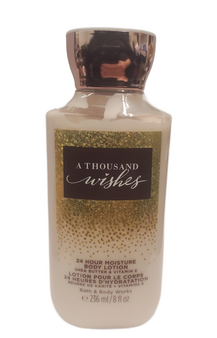 Bath and Body Works A Thousand Wishes 24H Moisture Body Lotion Shea Butter Vitamin E 8oz