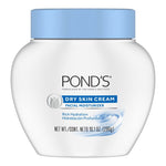 Ponds Dry Skin Cream Facial Moisturizer Rich Hydration 10.1 oz 286g (Pack of 3)
