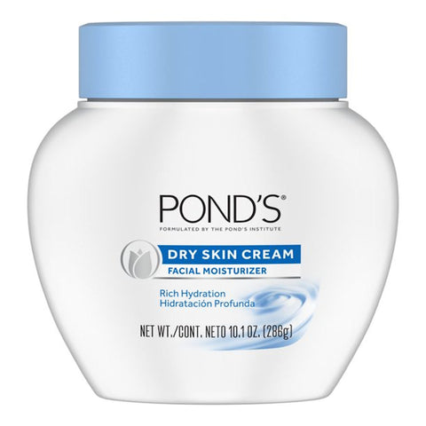 Ponds Dry Skin Cream Facial Moisturizer Rich Hydration 10.1 oz 286g