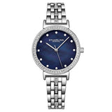 Stuhrling 3988 2 Symphony Crystal Accented Mother of Pearl Womens Watch